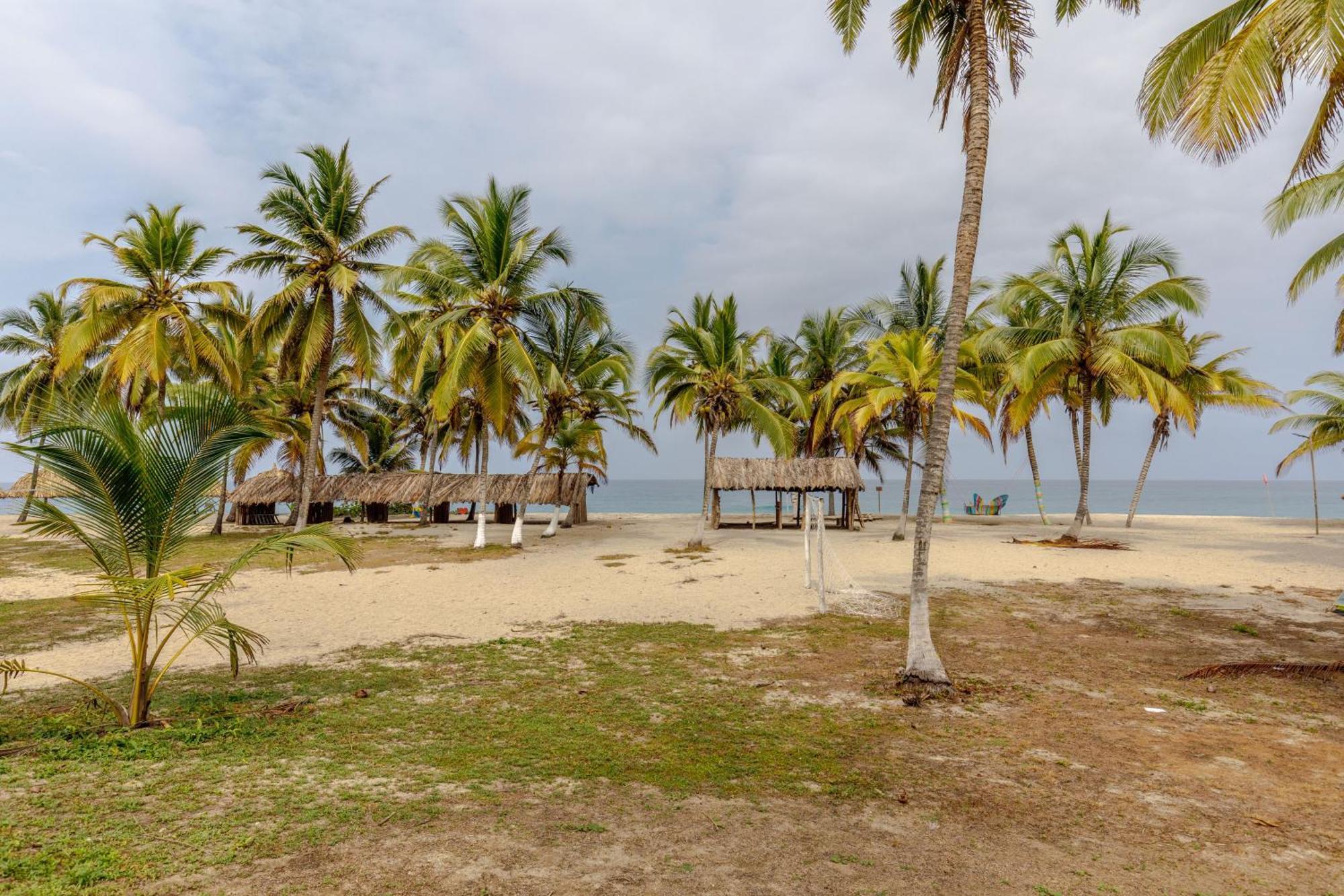 Casa De Campo Castillete Dentro Del Parque Tayrona El Zaino Bagian luar foto