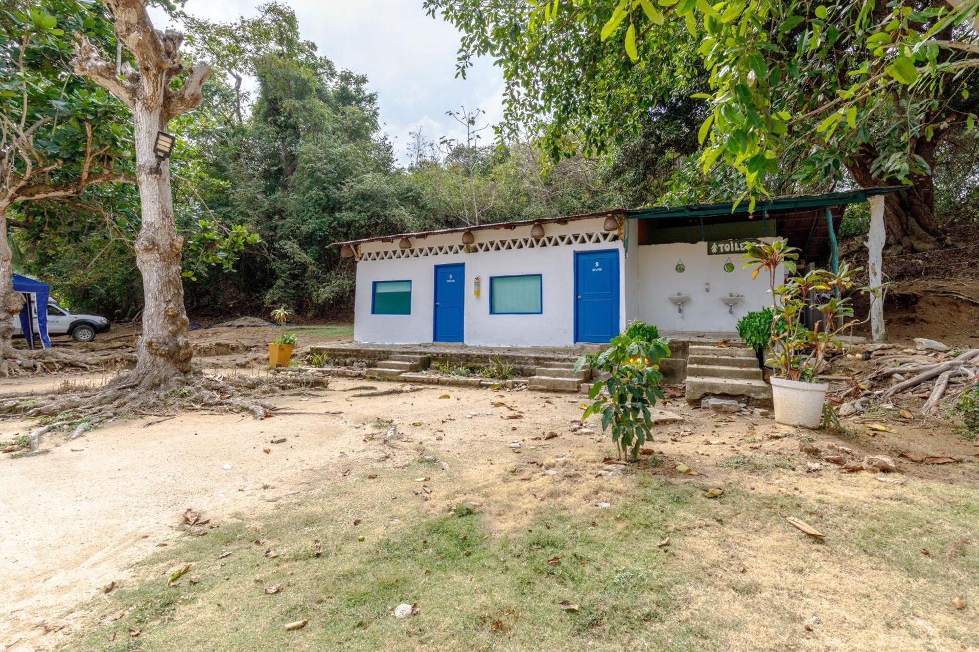 Casa De Campo Castillete Dentro Del Parque Tayrona El Zaino Bagian luar foto
