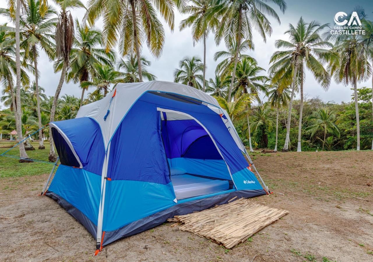 Casa De Campo Castillete Dentro Del Parque Tayrona El Zaino Ruang foto